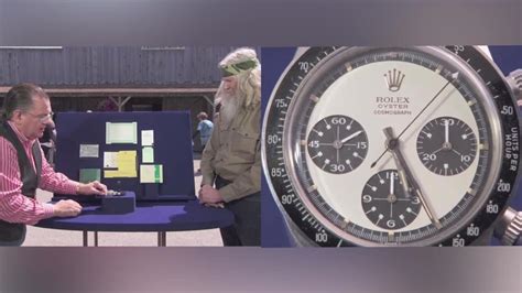 rolex antiques roadshow|antique roadshow veteran rolex.